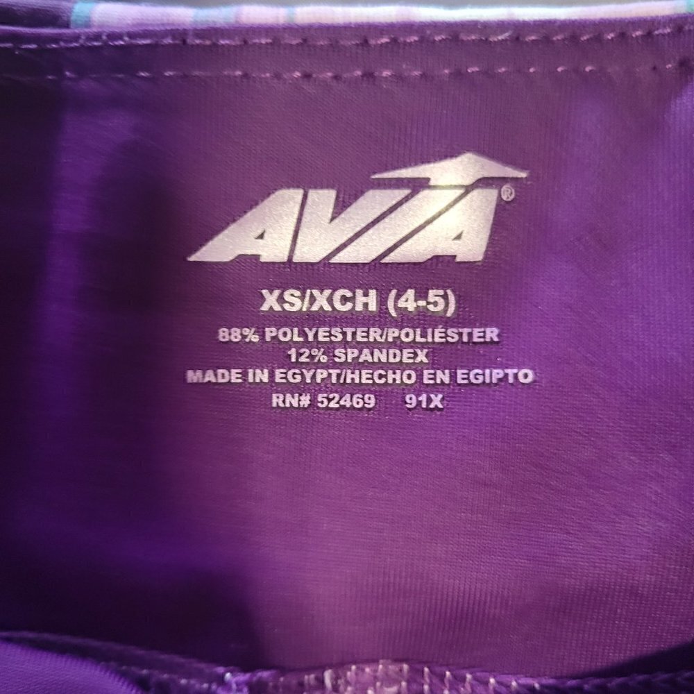 Avia performance leggings with purple hues - Picture 3 of 10